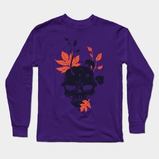 Skull & Leaves Long Sleeve T-Shirt